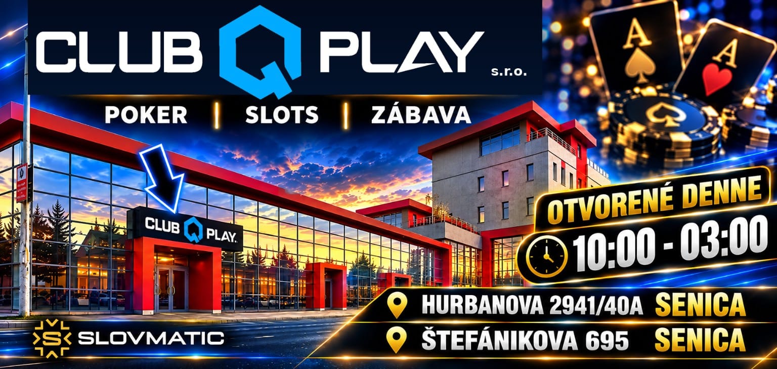 CLUB Q PLAY Senica – informácie o prevádzke